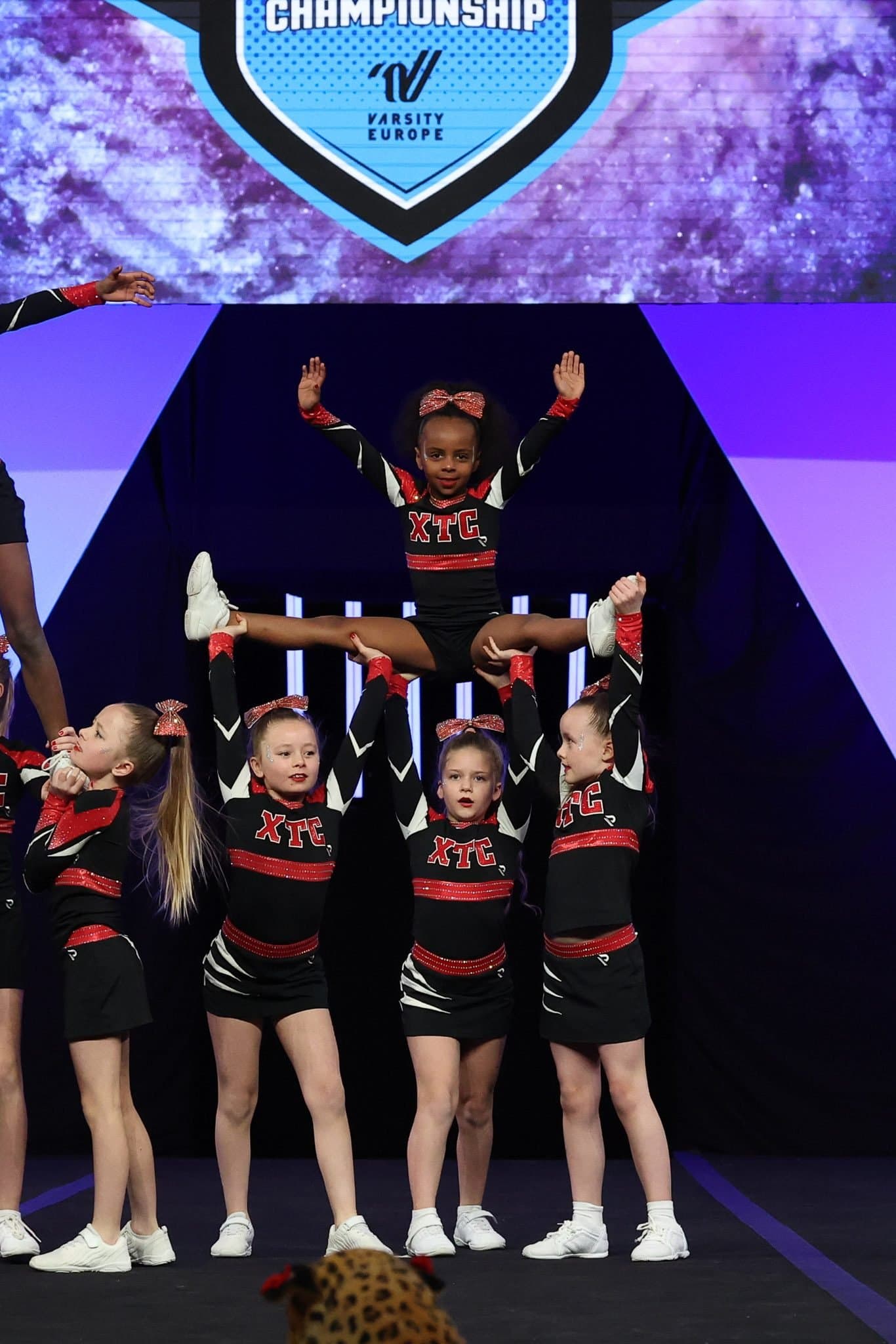 XTREAM Cheerleading Team bei Wettkampf