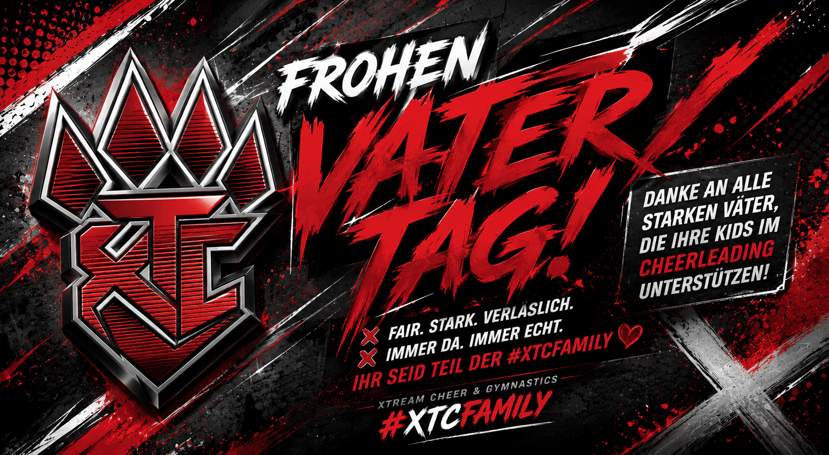 ❤️🖤🤍 Happy Vatertag an alle XTC-Dads! 🤍🖤❤️